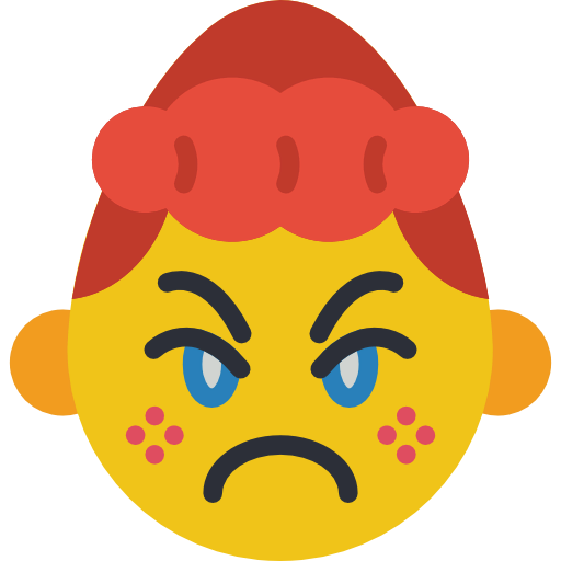 Angry icon
