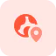 Location pin icon 64x64