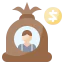 Money bag icon 64x64