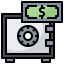 Safe box icon 64x64