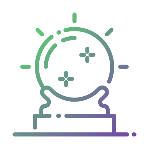 Magic ball icon