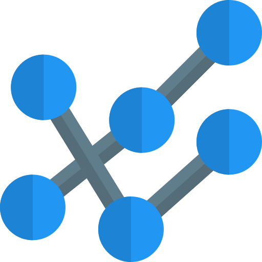 Line chart icon