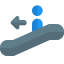 Escalator down icon 64x64