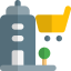Shopping mall icon 64x64