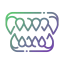 Клыки иконка 64x64