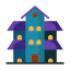 Haunted house icon 64x64