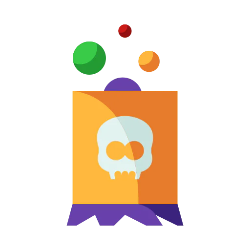 Candy bag icon