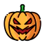Jack o lantern icon 64x64