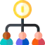 Hierarchical structure icon 64x64