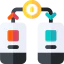 Money transfer icon 64x64
