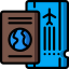 Boarding pass icon 64x64