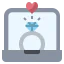 Wedding ring icon 64x64