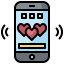Dating app icon 64x64