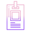 Id card icon 64x64