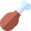 Chicken leg icon 64x64