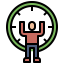 Clock icon 64x64