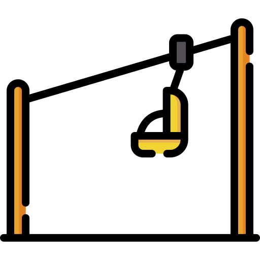 Zip line icon