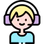 Call center agent icon 64x64