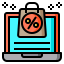 Laptop computer icon 64x64