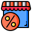 Shopping store icon 64x64
