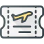 Boarding pass Symbol 64x64