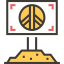 Peace icon 64x64