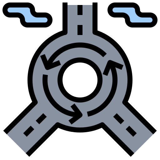 Roundabout icon