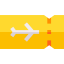 Plane ticket icon 64x64