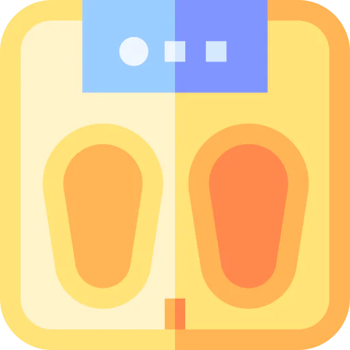 Weight scale icon