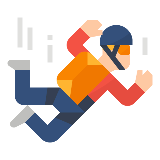 Base jumping icon