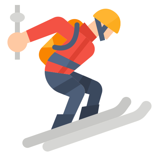 Skiing icon