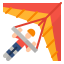 Hang gliding アイコン 64x64