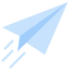 Paper plane Symbol 64x64