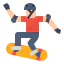 Skateboarding icon 64x64