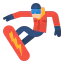 Snowboarding icon 64x64