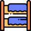 Bunk bed icon 64x64