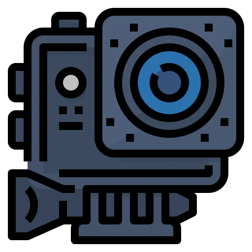 Action camera icon