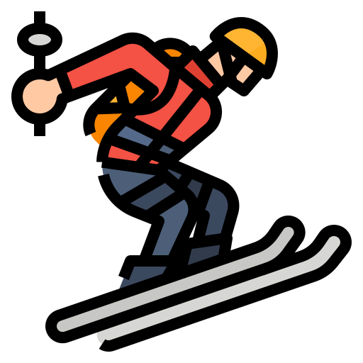 Skiing icon