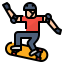 Skateboarding icon 64x64