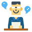 News anchor icon 64x64