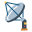 Satellite dish icon 64x64