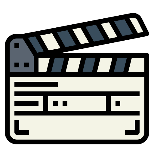 Clapperboard icon