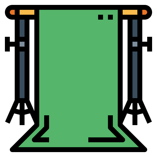 Green screen icon