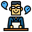 News anchor icon 64x64