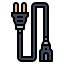 Power cable icon 64x64