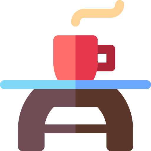 Coffee table icon