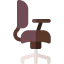 Office chair icon 64x64