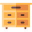Chest of drawers icon 64x64