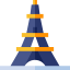 Eiffel tower icon 64x64