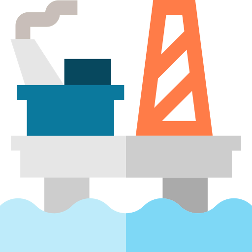 Oil platform icon